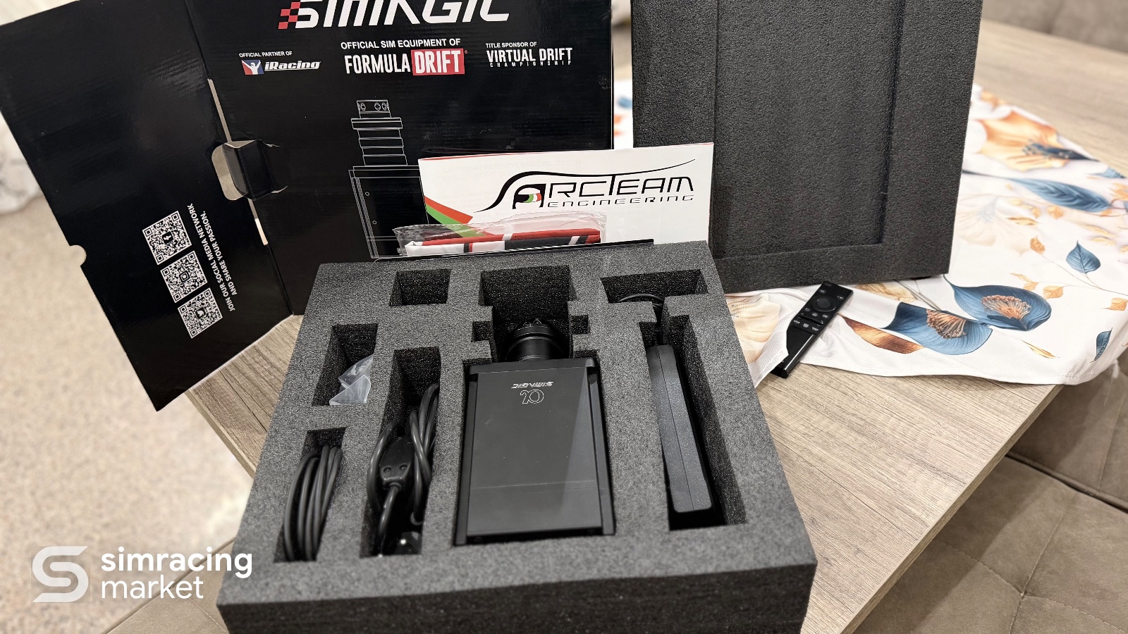 Simagic Alpha + Asetek Forte + Simagic FX