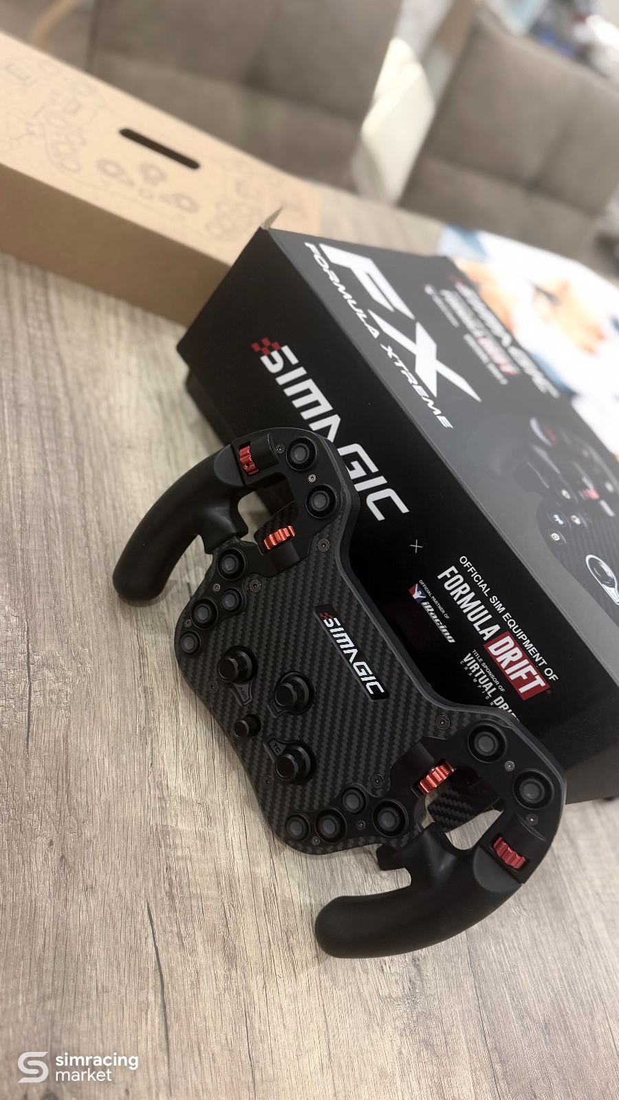 Simagic Alpha + Asetek Forte + Simagic FX 3